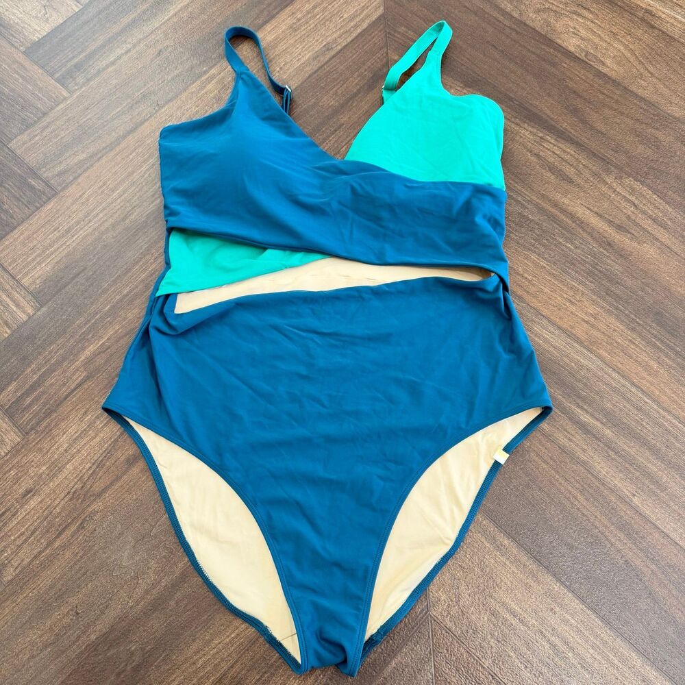 Summersalt The Sea Breeze Cutout One-Piece Swimsuit